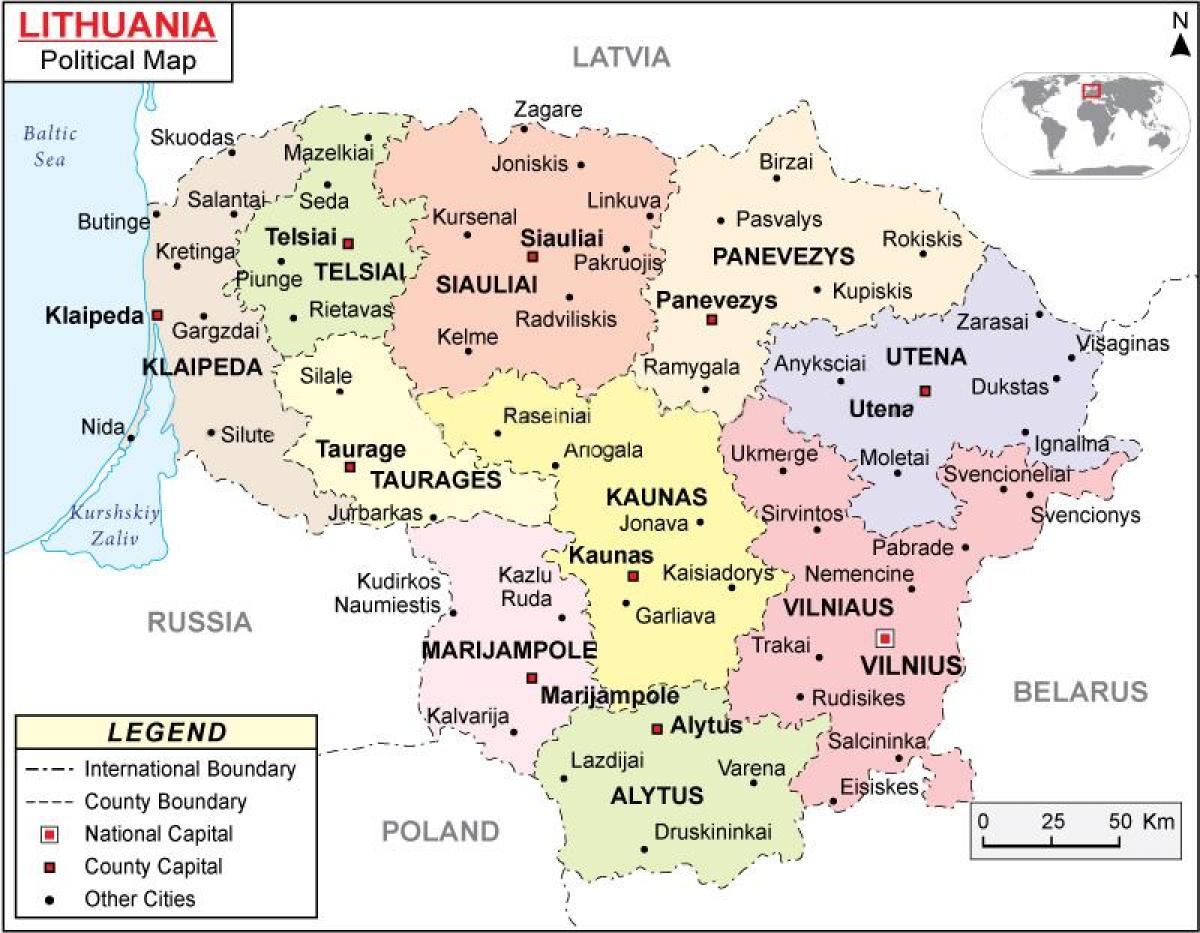 Peta Lithuania politik